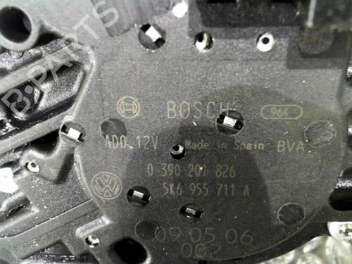 Rear wiper motor VW GOLF VI (5K1) 1.4 TSI | BP24743836M102 