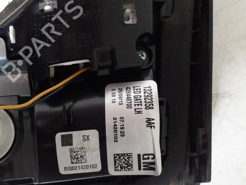 Used Left tailgate light Left tailgate light OPEL ZAFIRA TOURER C (P12) 1.4 (75) (140 hp) 24741044 24741044