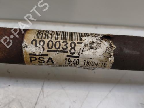 Right front driveshaft PEUGEOT 2008 I (CU_) 1.2 THP 110 / PureTech 110 | BP31819086M39 - Image 2