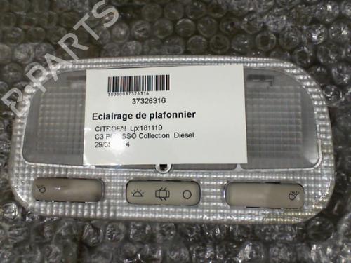 Used Interior roof light Interior roof light CITROËN C3 Picasso (SH_) 1.6 HDI 90 (92 hp) 24766134 24766134