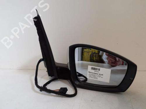 Right mirror VW POLO V (6R1, 6C1) 1.6 TDI | BP24761044C27 