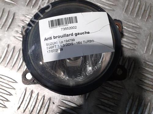 Used Left front fog light Left front fog light SUZUKI SWIFT III (MZ, EZ) 1.3 DDiS (RS413D) (75 hp) 24767151 24767151