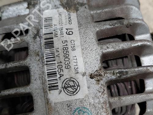 Used Alternator Alternator FIAT 500 (312_) 1.2 (312AXA1A) (69 hp) 29630217 29630217