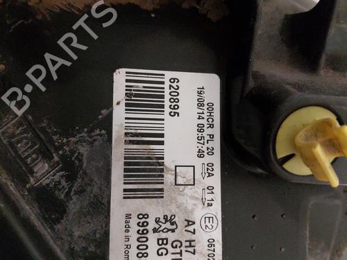 Left headlight PEUGEOT 207 (WA_, WC_) 1.4 16V | BP29197418C28 