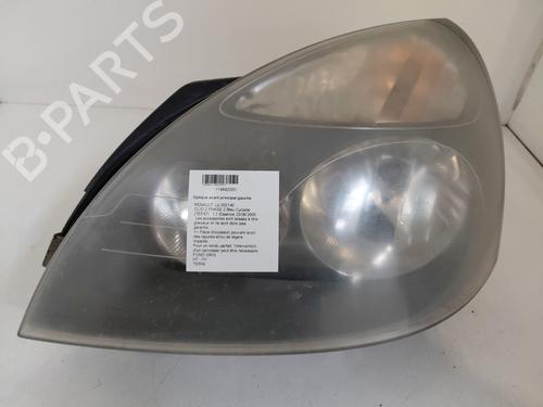 Used Left headlight RENAULT CLIO II (BB_, CB_) 1.2 16V (BB05, BB0W, BB11, BB27, BB2T, BB2U, BB2V, CB05,... (75 hp) 31831141
