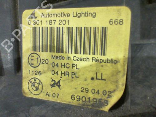 Used Left headlight Left headlight BMW 3 Compact (E46) 316 ti (115 hp) 24742624 24742624