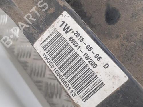 Used Rear bumper reinforcement KIA RIO III (UB) 1.2 CVVT (84 hp) 24761197