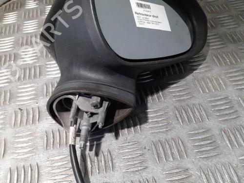 Used Right mirror SEAT LEON (1P1) 1.6 TDI (105 hp) 24742255
