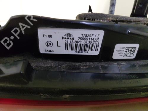 Left tailgate light RENAULT CLIO V (B7_) 1.0 TCe 90 (B7MT) | BP31065887C79