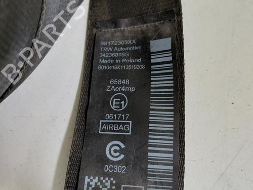 Used Front left seatbelt Front left seatbelt CITROËN BERLINGO Box Body/MPV (K9) [2018-2026] 35779562 35779562