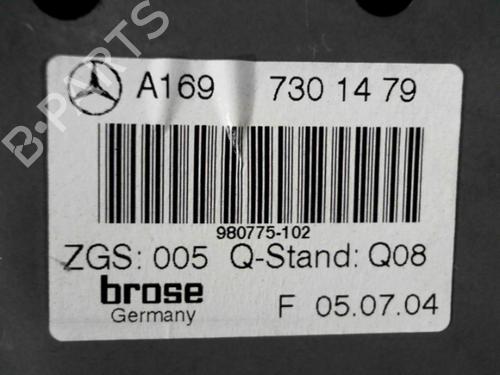 Used Rear right window mechanism Rear right window mechanism MERCEDES-BENZ A-CLASS (W169) A 200 (169.033, 169.333) (136 hp) 24754925 24754925