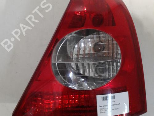 Used Right taillight RENAULT CLIO II (BB_, CB_) 1.5 dCi (B/CB08) (82 hp) 26147335