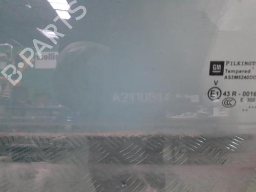 Used Rear left door window OPEL ZAFIRA / ZAFIRA FAMILY B (A05) 1.7 CDTI (M75) (110 hp) 24762234