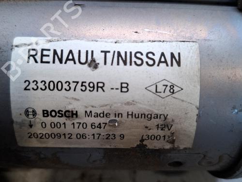 Used Starter Starter RENAULT KANGOO Express (FW0/1_) 1.5 dCi 80 (FW15) (80 hp) 24744572 24744572