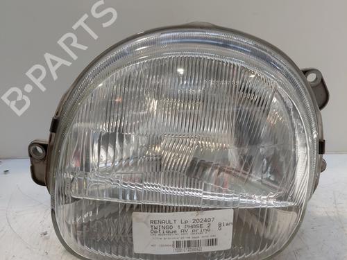Used Left headlight RENAULT TWINGO I (C06_) 1.2 (C066, C068) (58 hp) 33041054