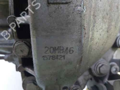 Used Gearbox Gearbox CITROËN JUMPY III Van (V_) 1.5 BlueHDi 100 (102 hp) 33606700 33606700