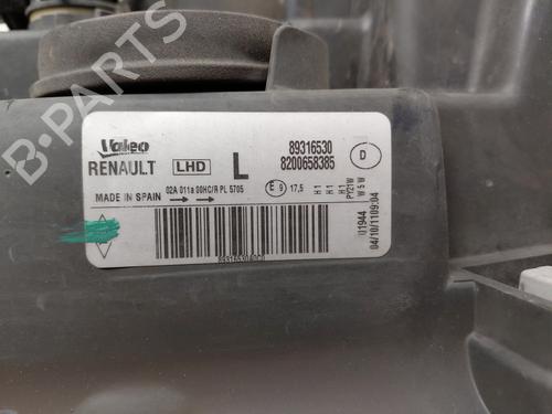 Used Left headlight Left headlight RENAULT MODUS / GRAND MODUS (F/JP0_) 1.5 dCi 90 (88 hp) 33233529 33233529