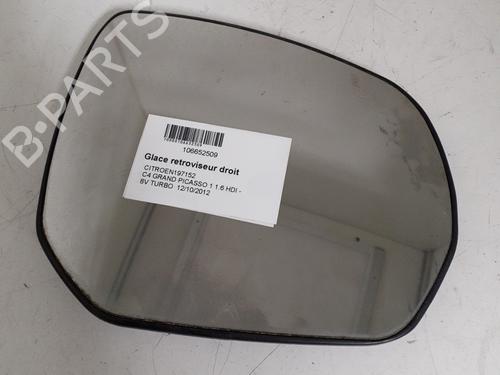 Used Right mirror glass CITROËN C4 Grand Picasso I (UA_) 1.6 HDi 110 (112 hp) 26293536