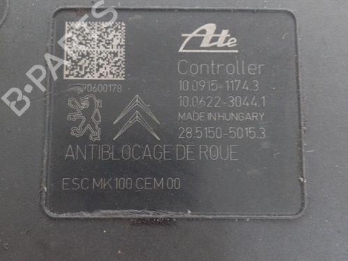 ABS pump PEUGEOT 208 I (CA_, CC_) 1.2 VTI 82 | BP24739359M43 