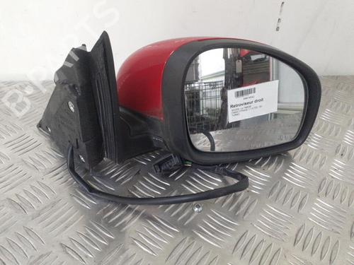 Right mirror SKODA FABIA II (542) 1.4 TDI | BP24749608C27 