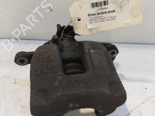 Højre bremsekaliber bag TOYOTA PROACE Van (MDZ_) 1.5 D4d (MDZ1) (120 hp) 30100965