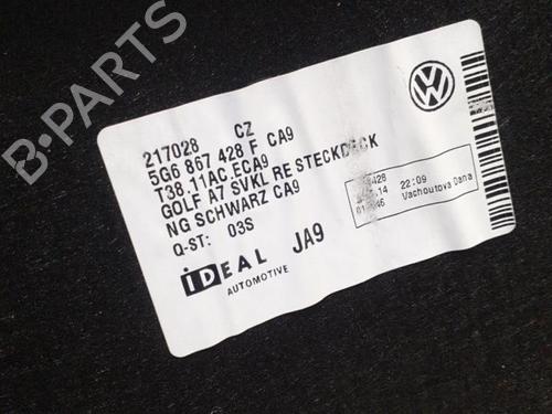 Rear seat VW GOLF VII (5G1, BQ1, BE1, BE2) 1.2 TSI | BP24740473C17 
