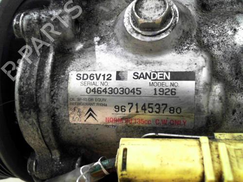 Used AC compressor AC compressor PEUGEOT 206+ (2L_, 2M_) 1.4 i (2LKFWA, 2MKFWA) (75 hp) 24745520 24745520