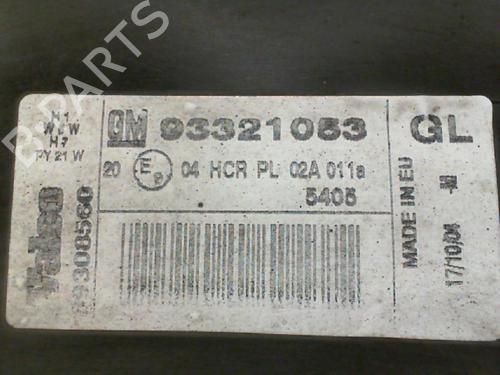 Right headlight OPEL MERIVA A MPV (X03) 1.6 16V (E75) | BP24746100C29 