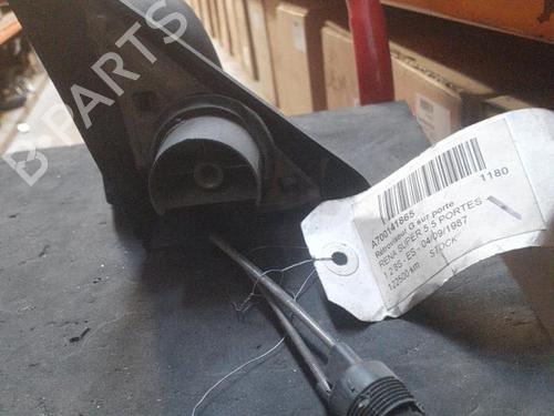 Used Left mirror RENAULT SUPER 5 (B/C40_) 1.2 (B/C40F) (55 hp) 24758365