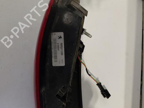 Right tailgate light PEUGEOT 3008 I MPV (0U_) 2.0 HDi 150 / BlueHDi 150 | BP31883147C80