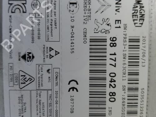 Radio CITROËN BERLINGO Box Body/MPV (B9) 1.6 BlueHDi 100 | BP32510189E6 - Image 3