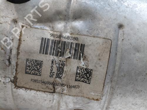 Used Particulate filter Particulate filter CITROËN JUMPY III Van (V_) 1.5 BlueHDi 100 (102 hp) 33961244 33961244
