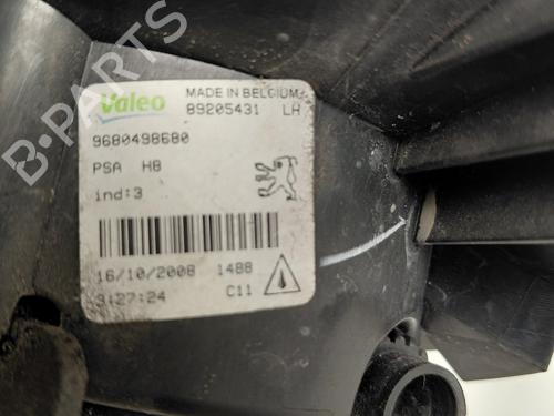 Used Left front fog light Left front fog light PEUGEOT 308 I (4A_, 4C_) 1.6 HDi (109 hp) 34172517 34172517
