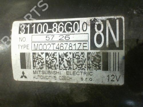 Starter SUZUKI IGNIS II (MH) 1.3 (RM413) | BP24745691M8 
