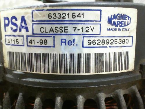 Used Alternator CITROËN SAXO (S0, S1) 1.1 X, SX (60 hp) 24752060