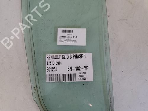 Luna trasera derecha RENAULT CLIO III (BR0/1, CR0/1) 1.5 dCi (BR17, CR17) | BP29251439C21 