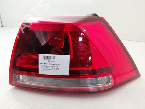 Used Right taillight VW GOLF VII (5G1, BQ1, BE1, BE2) 2.0 TDI (150 hp) 31997929