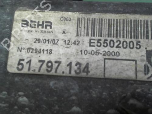 Used Radiator fan FIAT GRANDE PUNTO (199_) 1.2 (65 hp) 24759544