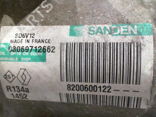 AC compressor RENAULT CLIO III (BR0/1, CR0/1) 1.4 16V | BP24746020M34 - Image 3
