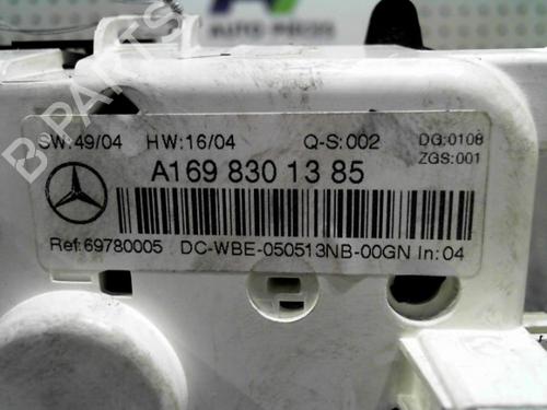 AC-Styringsenhed/Manøvreenhed MERCEDES-BENZ A-CLASS (W169) A 180 CDI (169.007, 169.307) (109 hp) 24763667