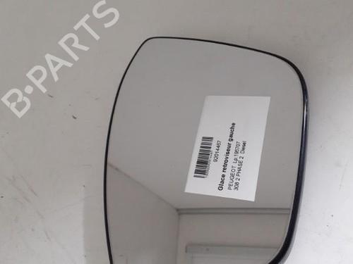 Used Left mirror glass PEUGEOT 308 II (LB_, LP_, LW_, LH_, L3_) 1.5 BlueHDi 130 (131 hp) 24750482