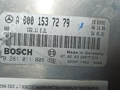 Engine control unit (ECU) MERCEDES-BENZ C-CLASS (W203) | BP38883980M57 - Image 3