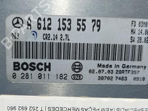 Engine control unit (ECU) MERCEDES-BENZ C-CLASS (W203) | BP38884297M57 - Image 3