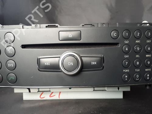 Used Radio Radio MERCEDES-BENZ C-CLASS (W204) [2007-2015] 38884848 38884848