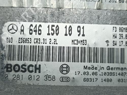 Engine control unit (ECU) MERCEDES-BENZ VITO Bus (W639) | BP38896664M57 - Image 3