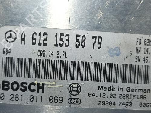 Engine control unit (ECU) MERCEDES-BENZ C-CLASS (W203) | BP38897574M57 - Image 3