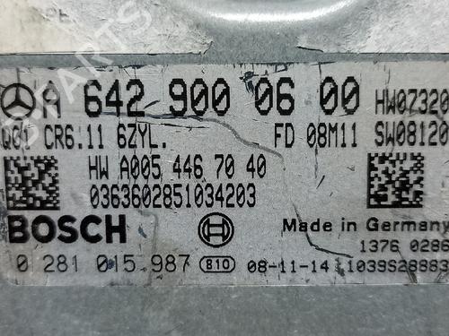 Engine control unit (ECU) MERCEDES-BENZ C-CLASS (W204) | BP38897582M57 - Image 2