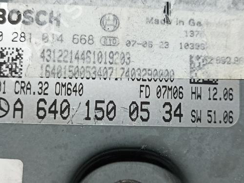 Engine control unit (ECU) MERCEDES-BENZ A-CLASS (W169) A 180 CDI (169.007, 169.307) | BP38898064M57 - Image 3