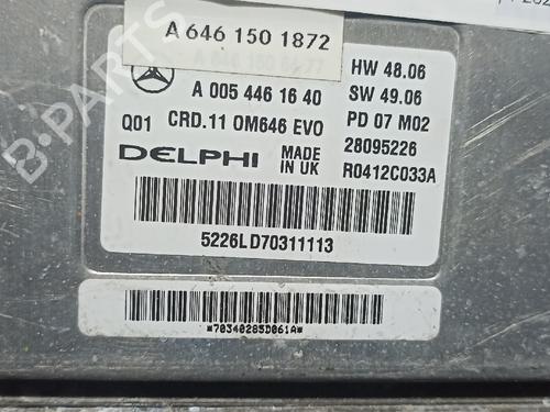 Engine control unit (ECU) MERCEDES-BENZ C-CLASS (W204) | BP38898075M57 - Image 3