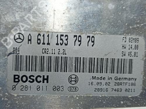 Engine control unit (ECU) MERCEDES-BENZ C-CLASS (W203) | BP38898081M57 - Image 3